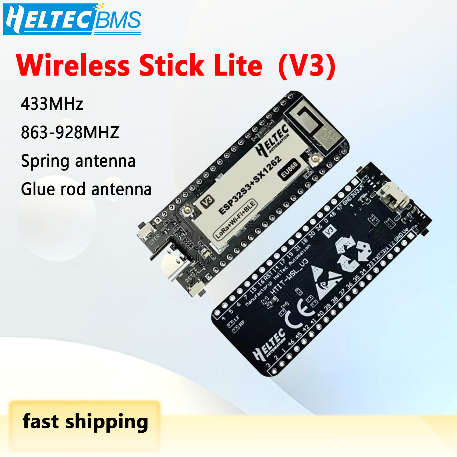 Home Automation Arduino - Heltec Wireless Stick Lite（V3）ESP32 with SX1262