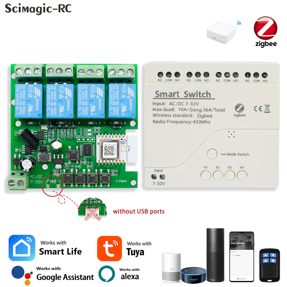 Home Automation Technology - Zigbee Smart Switch Wifi Relay Module