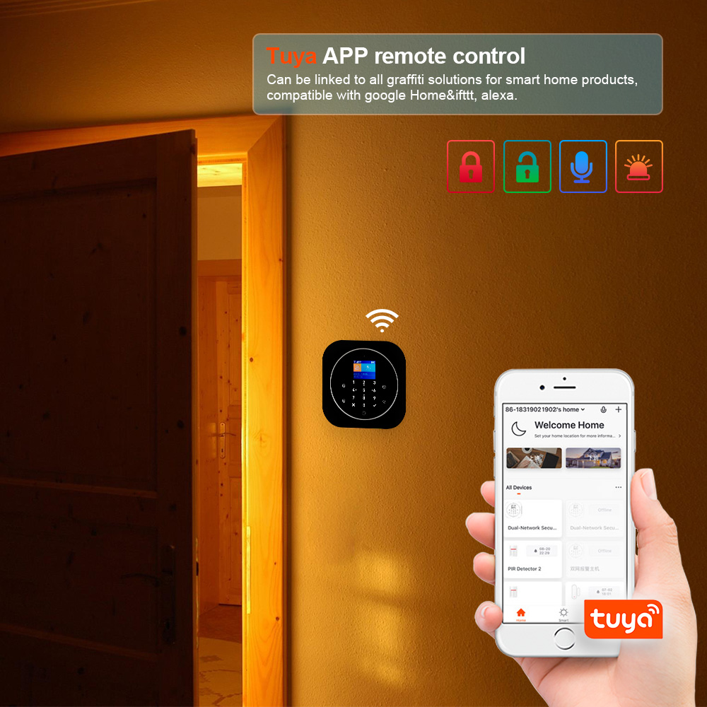 KERUI G12 2G Wifi Wireless Hom - Home Automation Diy のレビューと価格