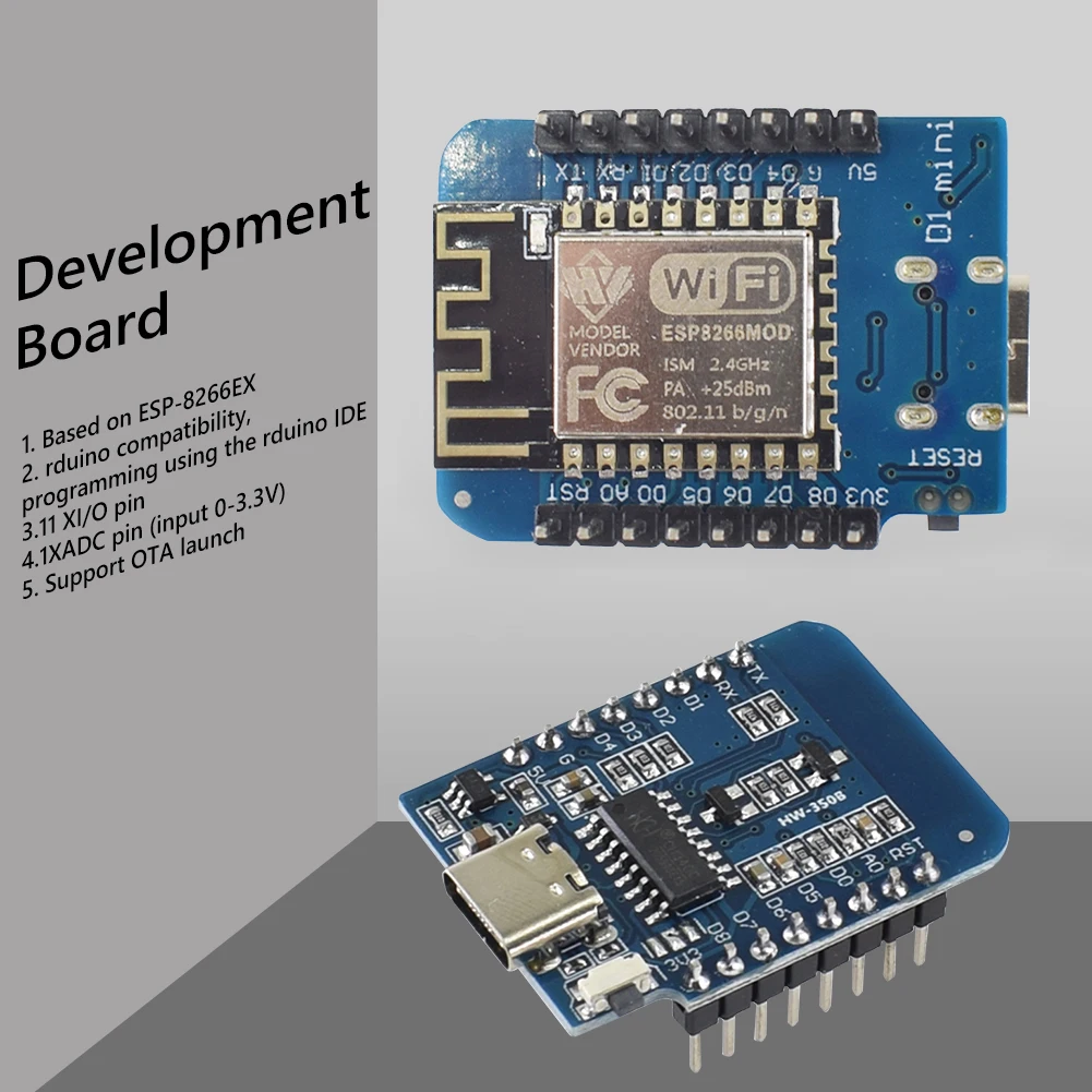 ESP8266 ESP-12F D1 Mini NodeMc - Esp8266 Nodemcu Board のレビューと価格