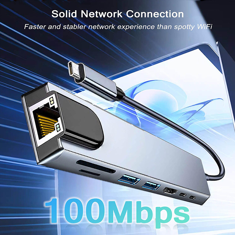 8 In 1 USB Type C Hub for MacB - Home Assistant Sd のレビューと価格
