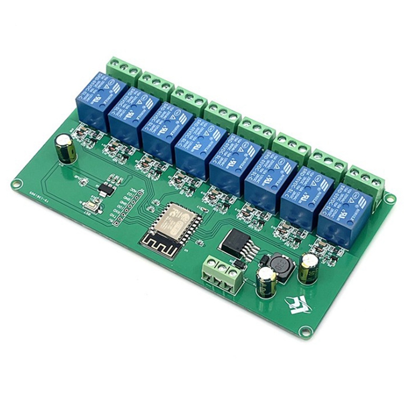 ESP8266 WIFI 8 Channel Relay M - Relay 8 Channel Board のレビューと価格