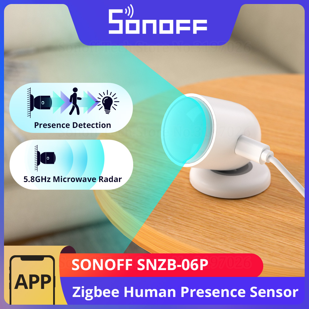 SONOFF SNZB-06P Zigbee Human P - Sonoff Basic Switch のレビューと価格