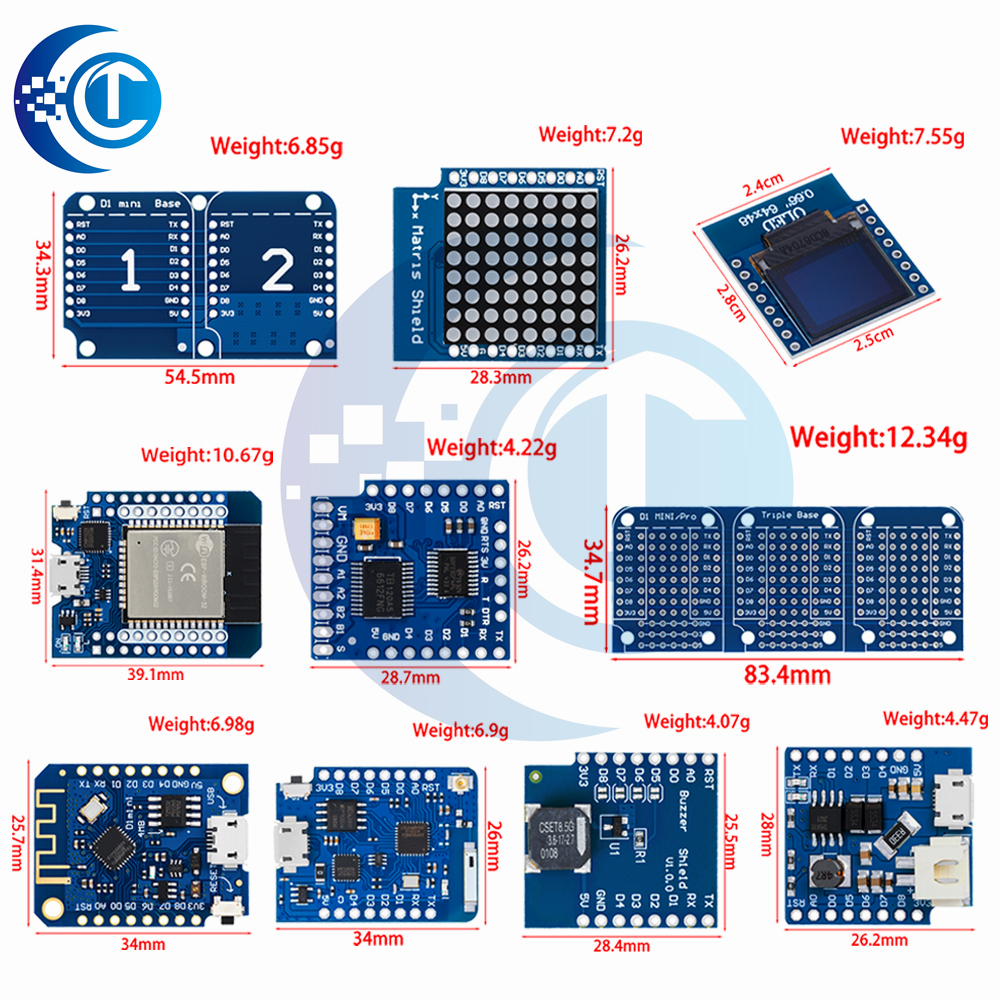 ESP8266 D1 Mini Pro WiFi Devel - Esp8266 Nodemcu Board のレビューと価格