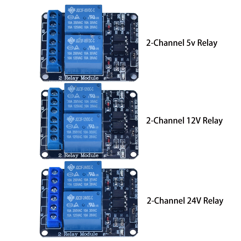 DC 5V 12V 24V 1 2 4 6 8 Channe - Relay 8 Channel Board のレビューと価格