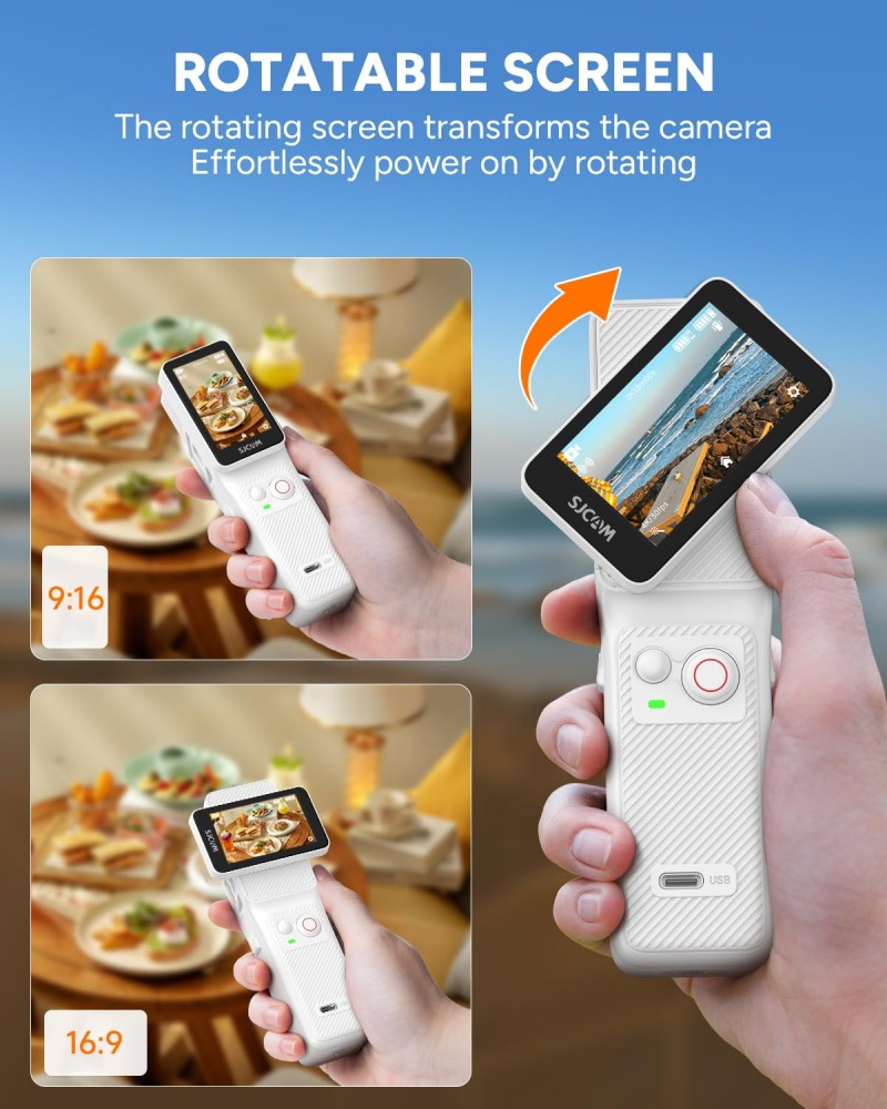 SJCAM New White C400 Pocket Ha - Home Assistant Sd のレビューと価格