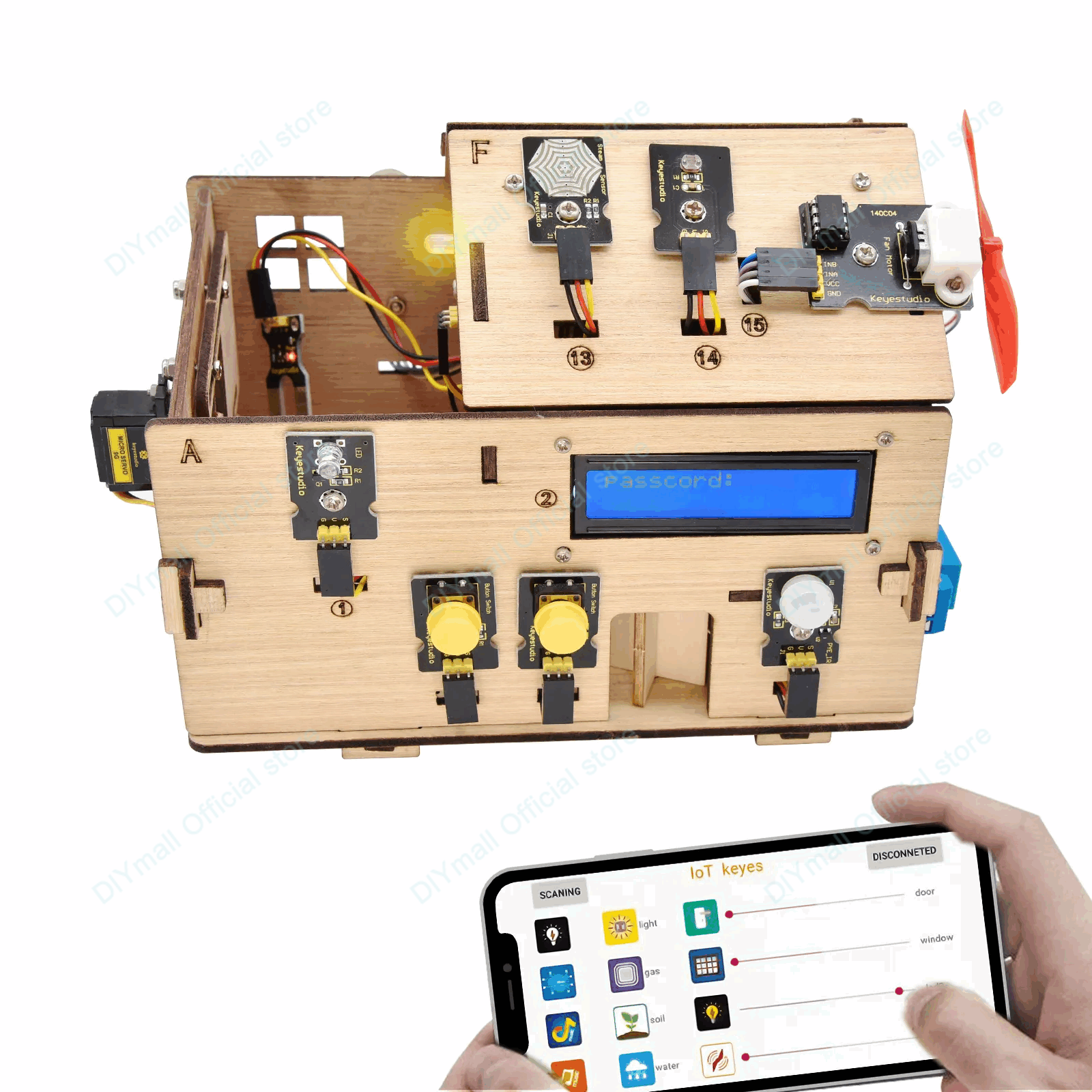 Keyestudio Smart IoT Home Kit  - Home Automation Arduino のレビューと価格