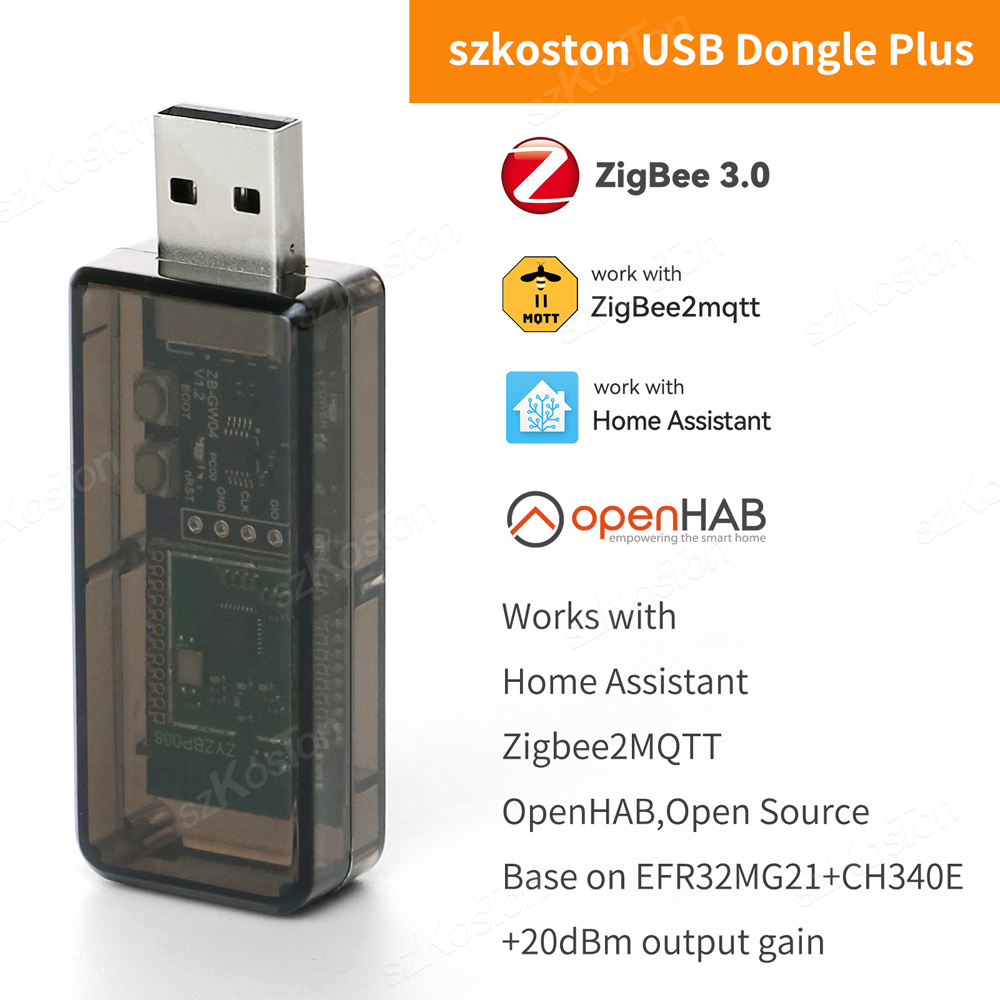 EFR32MG21 Zigbee 3.0 USB Dongl - Zigbee Coordinator Stick のレビューと価格