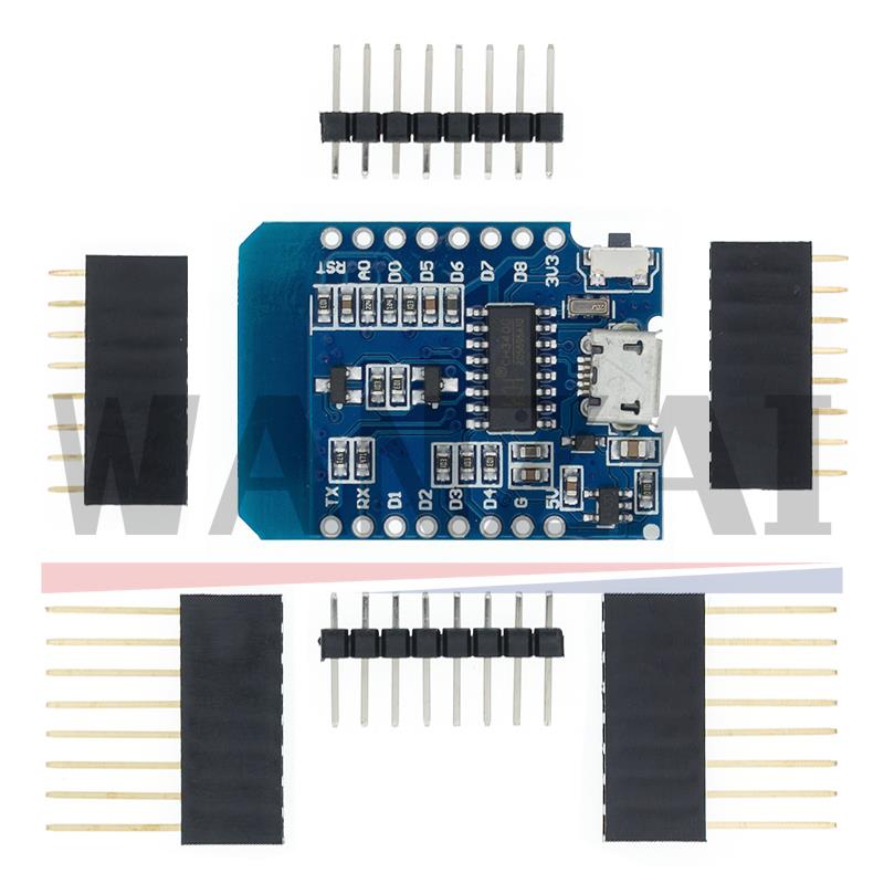 WeMos D1 Mini Pro V3.0.0 Bytes - Esp8266 Nodemcu Board のレビューと価格