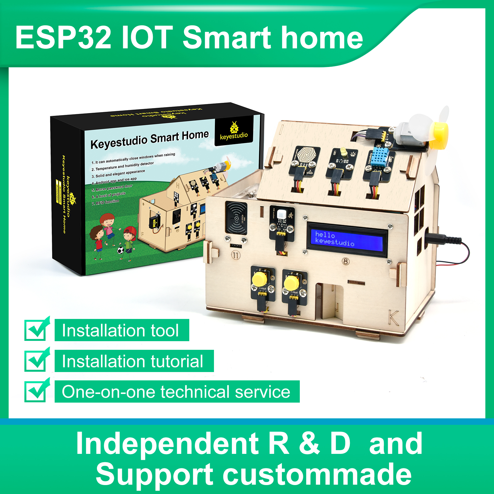 DIY Smart Home kit ESP32 Start - Home Automation Diy Kit のレビューと価格