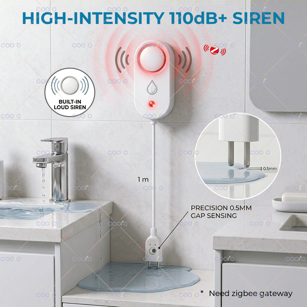 Tuya Zigbee Water Sensor Leaka - Home Automation Technology のレビューと価格