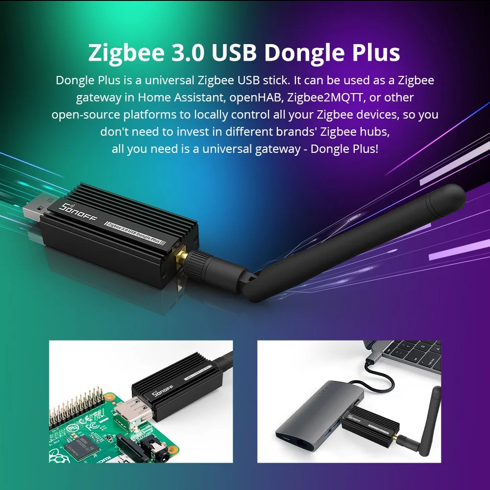 Sonoff Zigbee 3.0 Usb Dongle P - Zigbee Coordinator Stick のレビューと価格