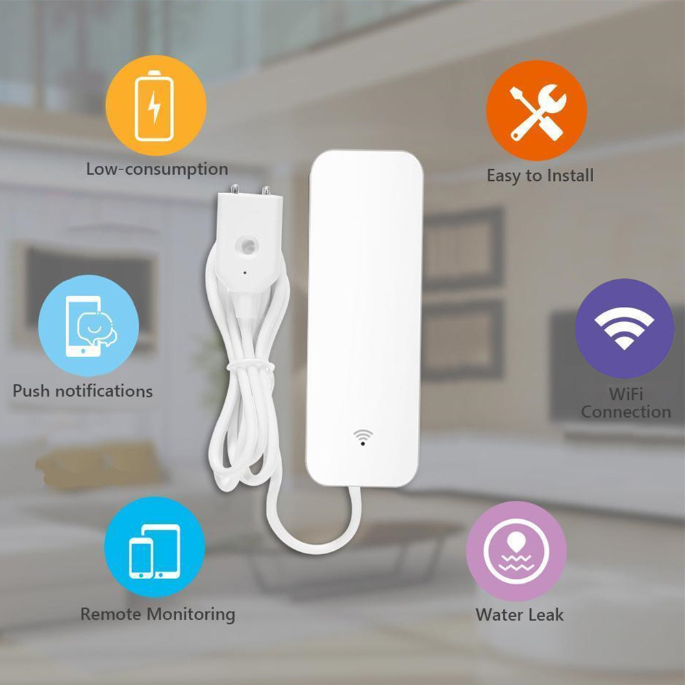 Tuya WiFi Water Leak Sensor, W - Home Automation Technology のレビューと価格