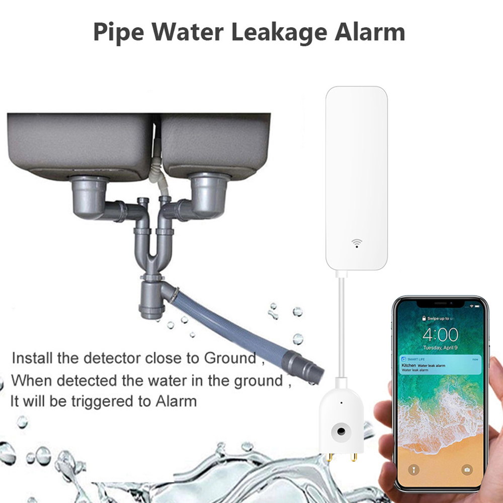 Tuya WiFi Water Leak Sensor, W - Home Automation Technology のレビューと価格