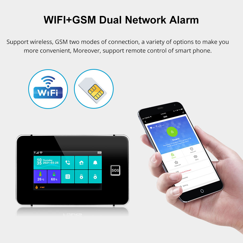 KERUI Tuya Alarm Panel DIY You - Home Automation Diy Kit のレビューと価格