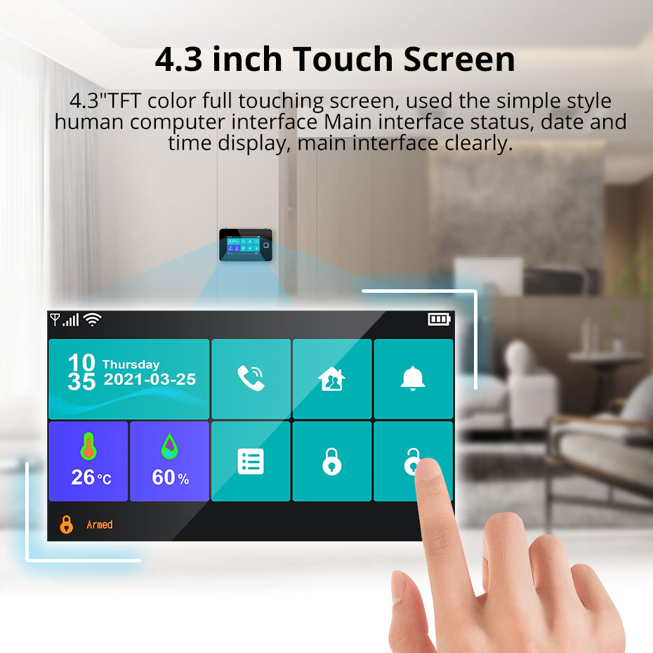 KERUI Tuya Alarm Panel DIY You - Home Automation Diy Kit のレビューと価格