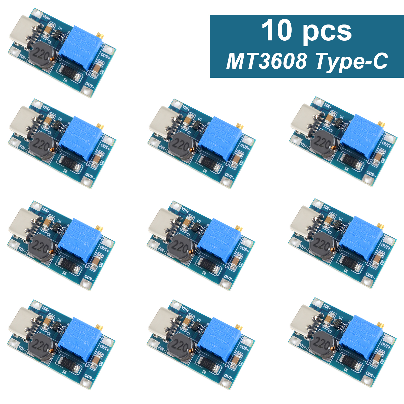 1-10pcs MT3608 DC-DC Step Up C - Home Automation Arduino のレビューと価格