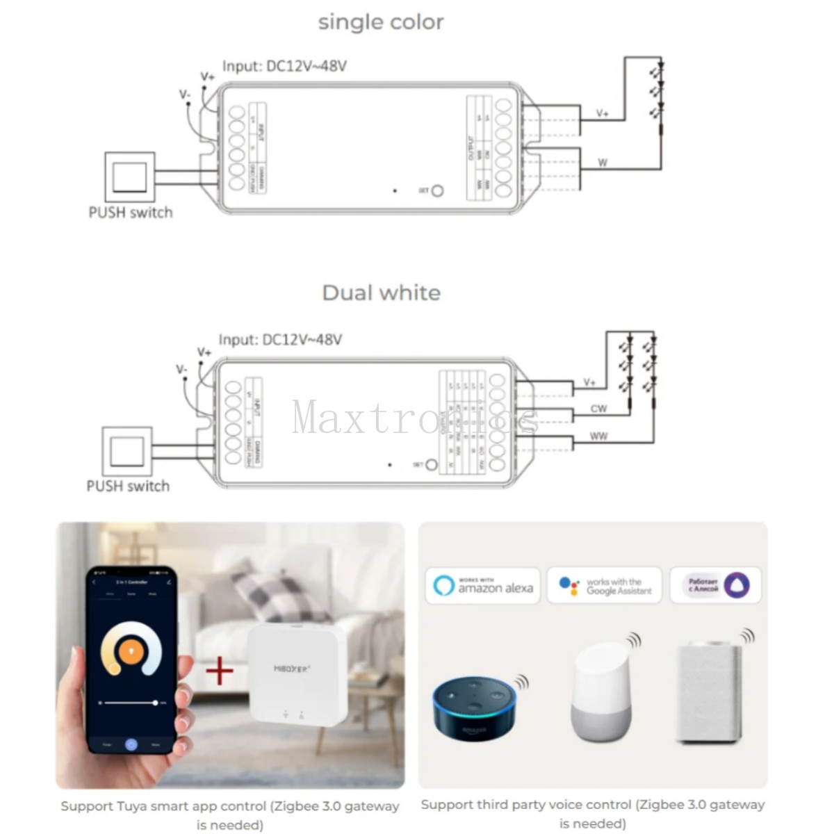 Miboxer DC12~48V Zigbee3.0 +2. - Zigbee Coordinator Stick のレビューと価格