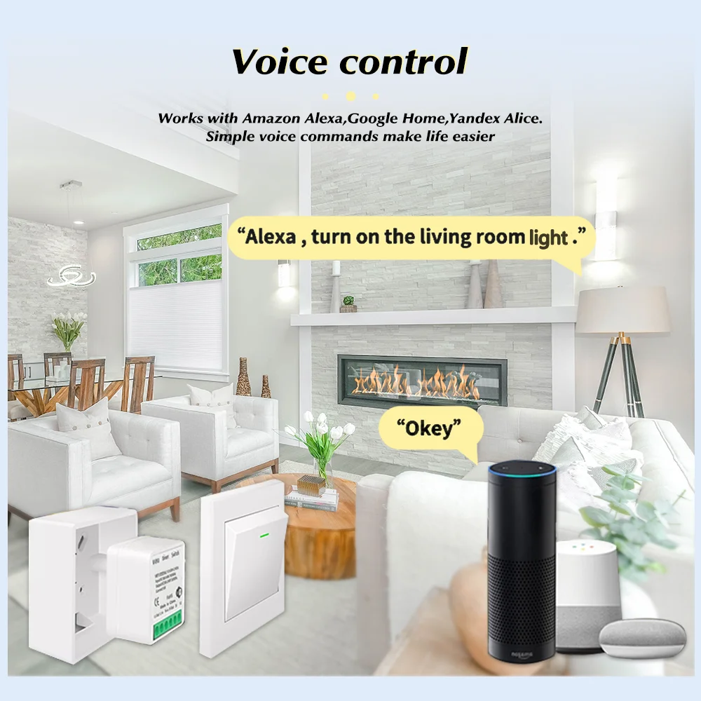 For Tuya Mini Smart WiFi Switc - Home Automation Diy のレビューと価格