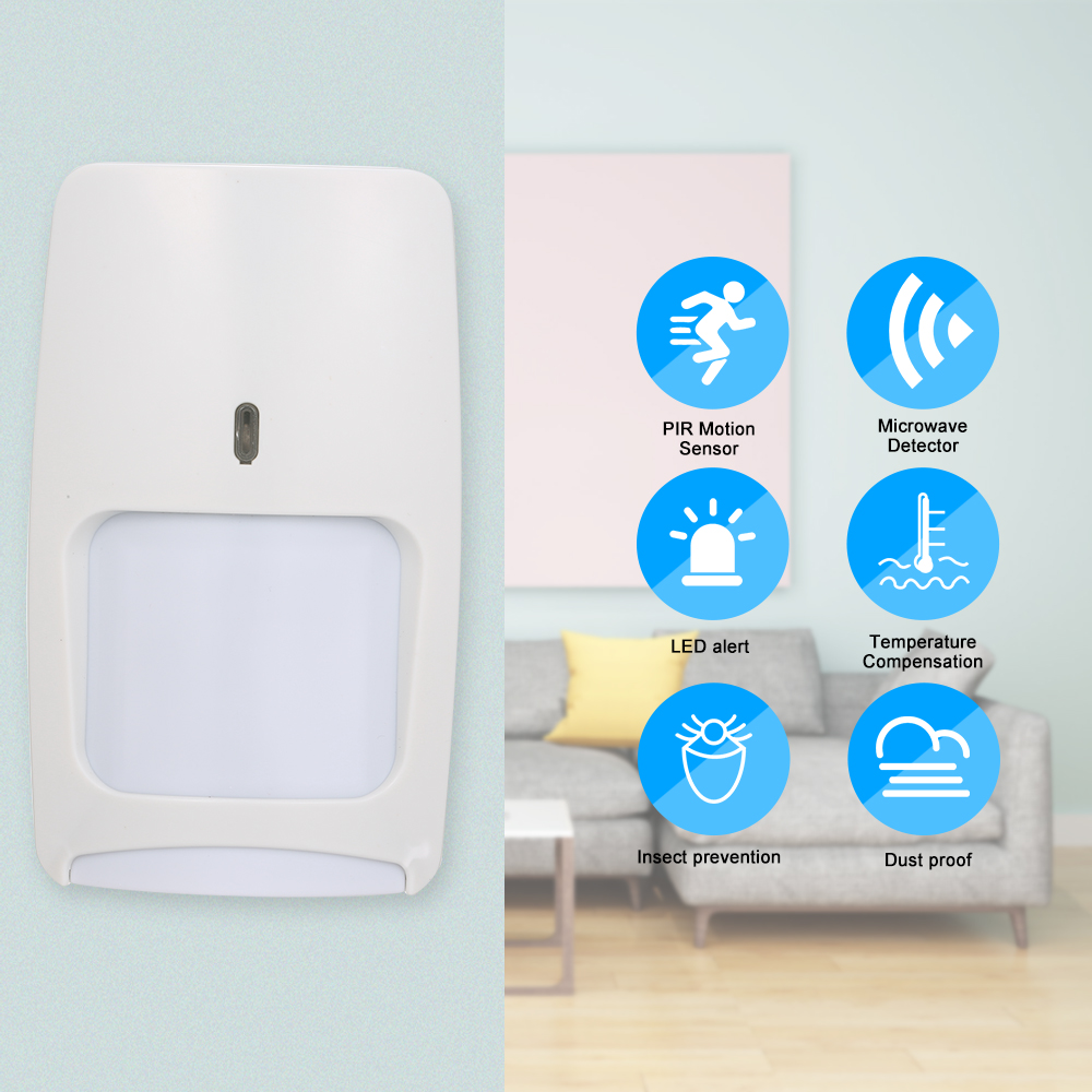Wired Dual-tech Infrared Motio - Motion Sensor Pir Wired のレビューと価格