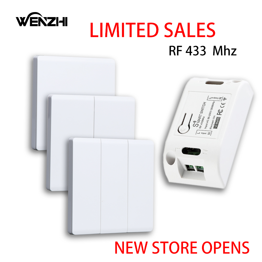 DIY RF 433Mhz Wireless Switch  - Home Automation Panel Diy のレビューと価格