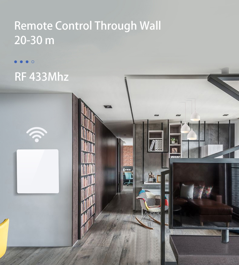 DIY RF 433Mhz Wireless Switch  - Home Automation Panel Diy のレビューと価格