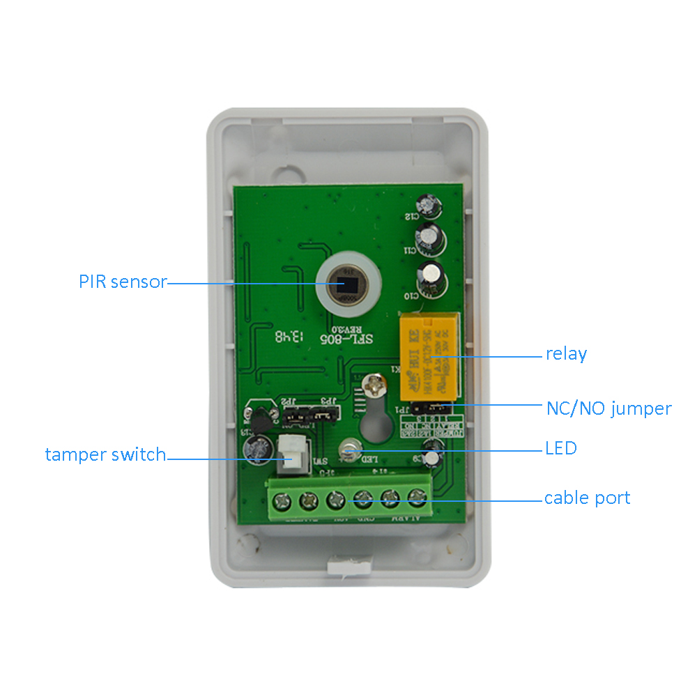1Pcs Indoor Wired PIR Motion S - Motion Sensor Pir Wired のレビューと価格