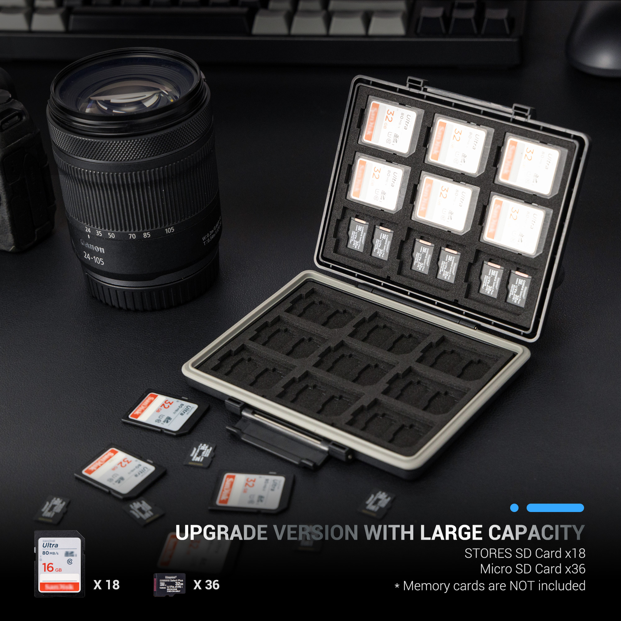 JJC 54 Slots SD Microsd Card C - Home Assistant Sd のレビューと価格