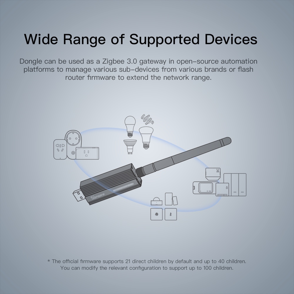 SONOFF ZBDongle-P Zigbee 3.0 U - Zigbee Coordinator Stick のレビューと価格