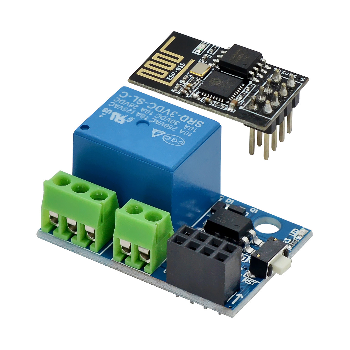 ESP-01S WiFi Relay Module 5V 1 - Home Automation Diy Kit のレビューと価格