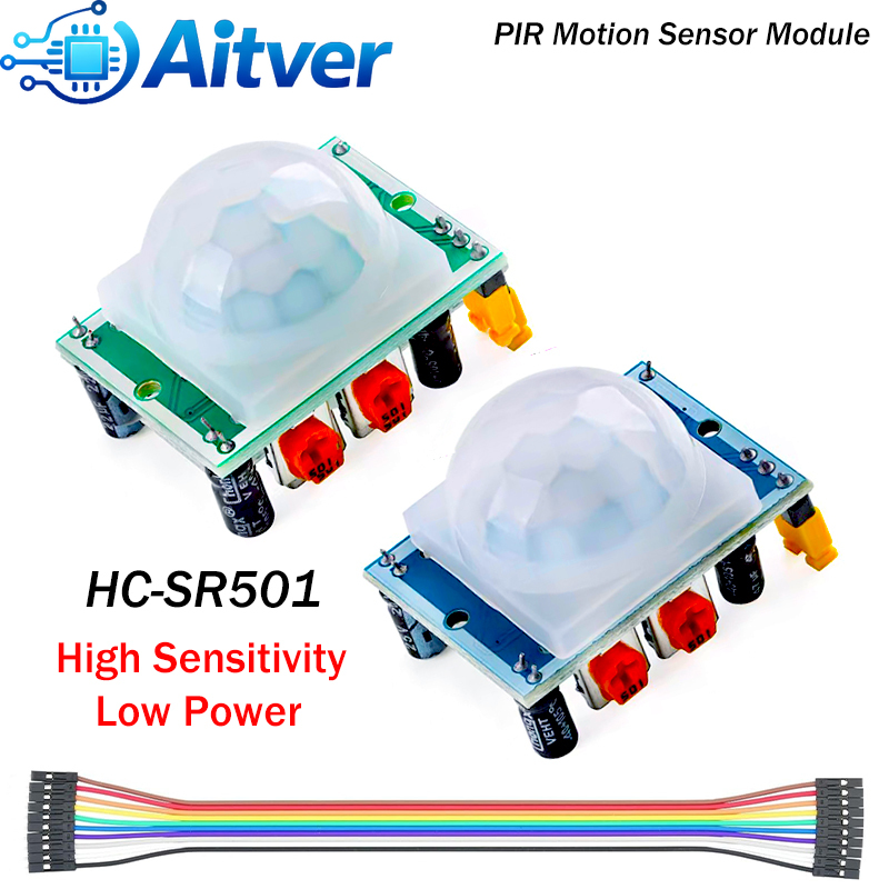 HC-SR501 PIR Motion Sensor Mod - Motion Sensor Pir Wired のレビューと価格