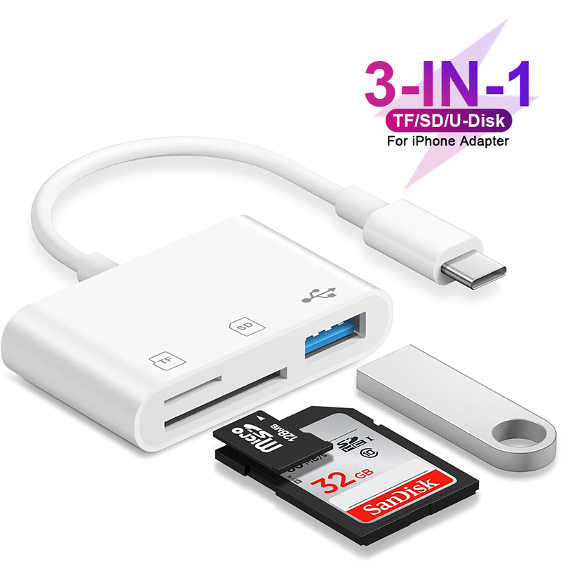 3 in 1 Type C Card Reader Adap - Home Assistant Sd のレビューと価格