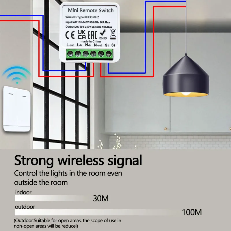 RF 433MHz Smart DIY Wireless S - Home Automation Panel Diy のレビューと価格