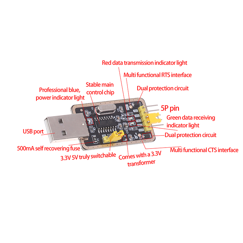 **CH340G Serial Port Modules U - Home Automation Arduino のレビューと価格