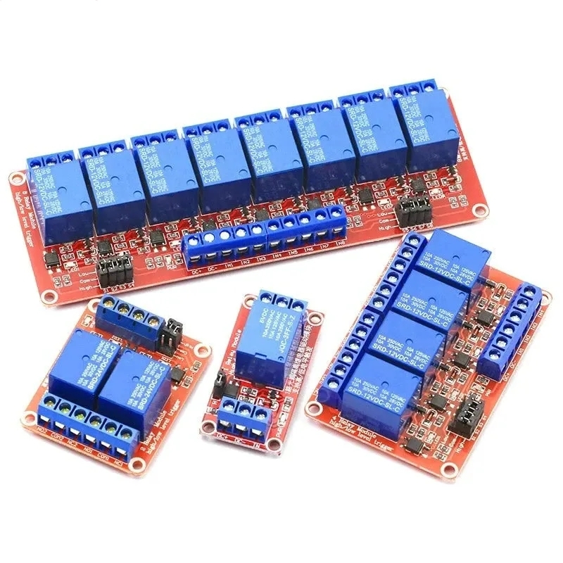 DC 5V 12V 24V 1 2 4 6 8 Channe - Relay 8 Channel Board のレビューと価格