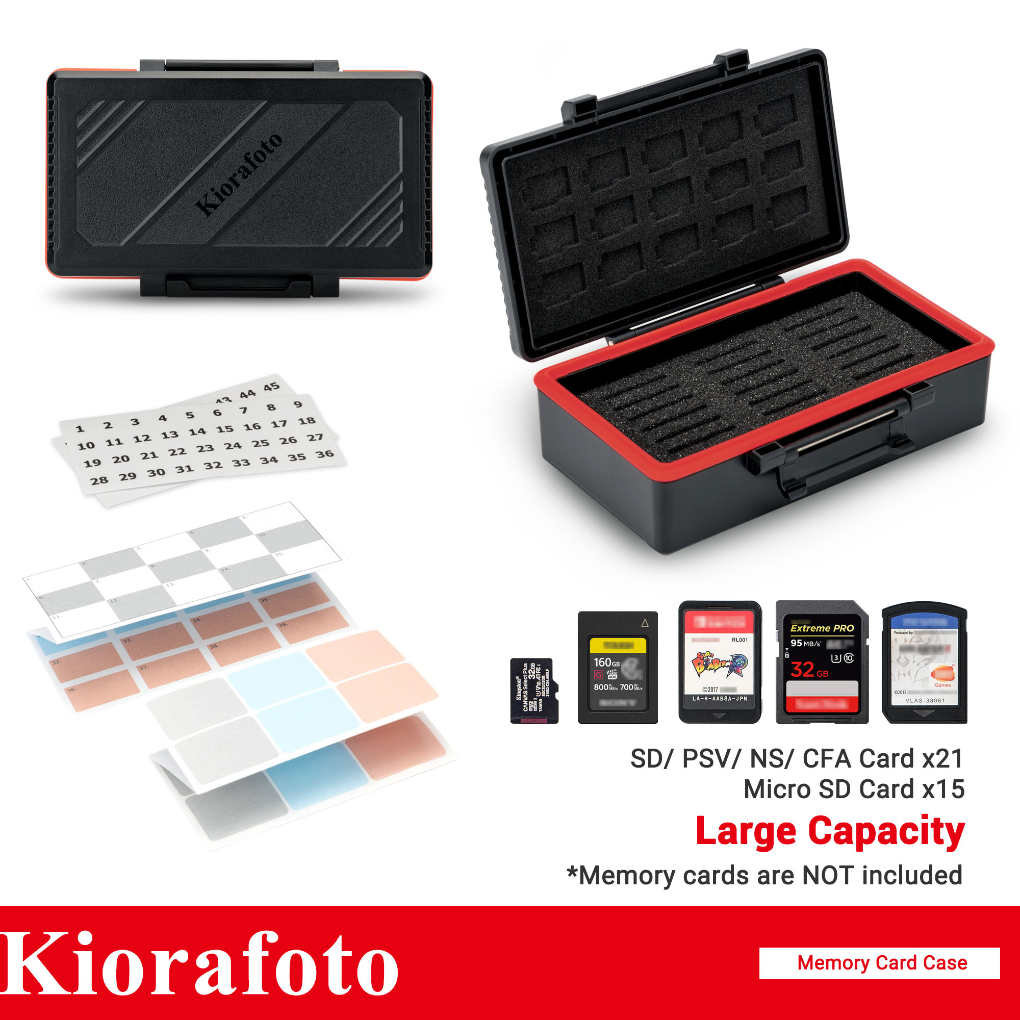 36 Slots Memory Card Case Hold - Home Assistant Sd のレビューと価格