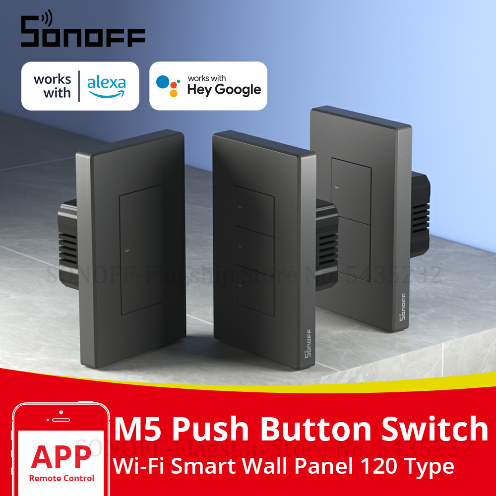 SONOFF M5 SwitchMan Smart Wall - Sonoff Basic Switch のレビューと価格