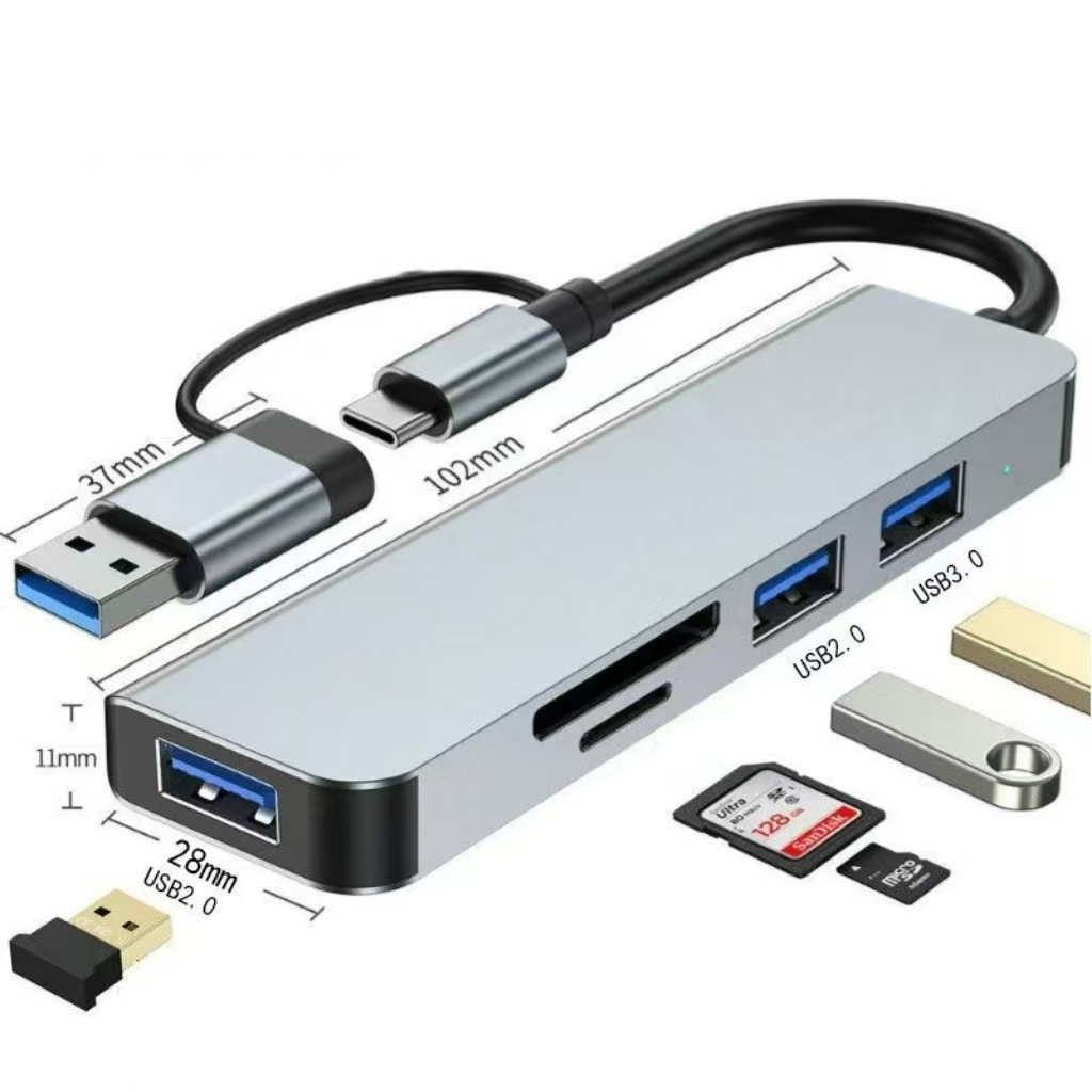 USB C Hub USB Splitter 8 in 1  - Home Assistant Sd のレビューと価格