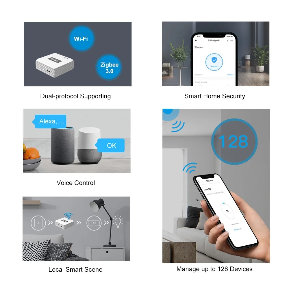 Sonoff Zigbee Bridge Pro Zbbri - Sonoff Basic Switch のレビューと価格