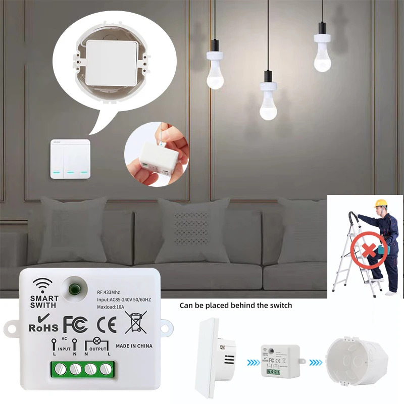 KEBIDU WIFI Mini Switch Tuya S - Home Automation Panel Diy のレビューと価格