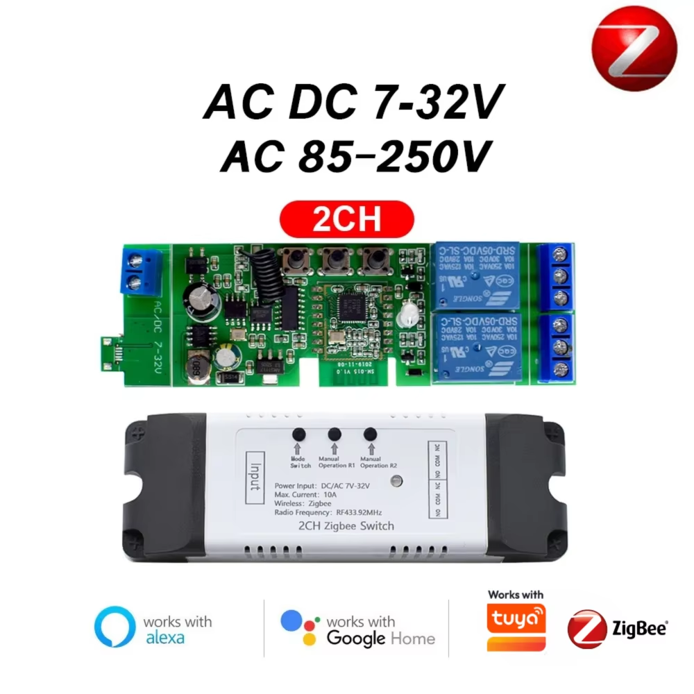 1CH 2CH 4CH 7V 12V 24V 220V Zi - Home Automation Diy のレビューと価格