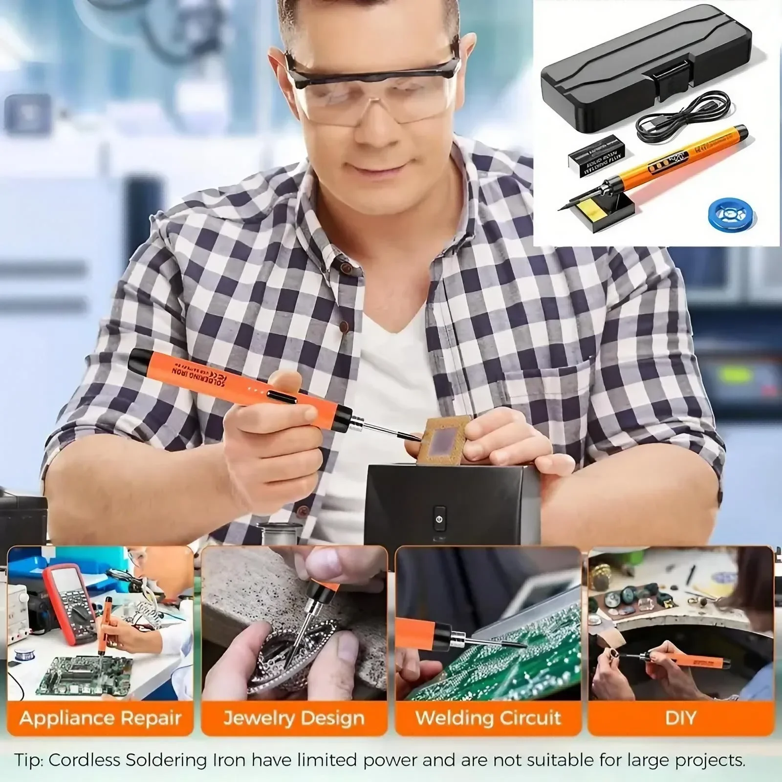 Portable Cordless Soldering Ir - Home Automation Diy Kit のレビューと価格
