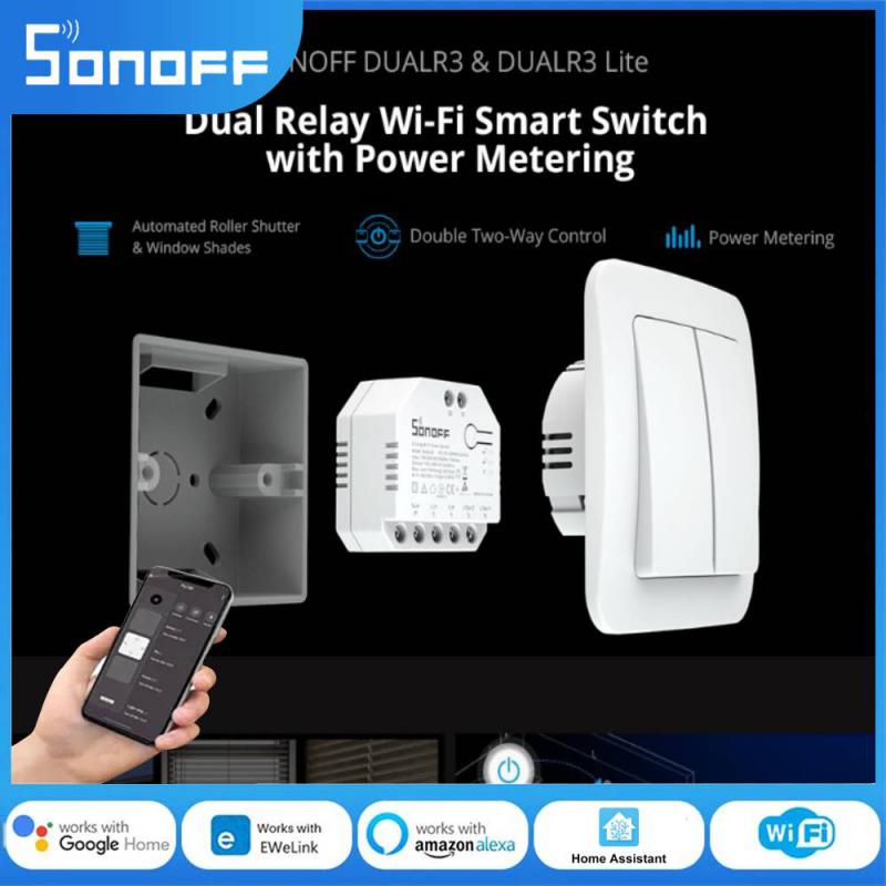 SONOFF Dual R3 Dualr3 Lite 2-G - Sonoff Basic Switch のレビューと価格