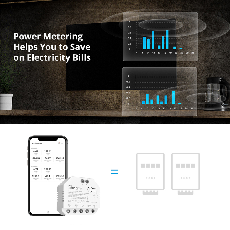 SONOFF Dual R3 Dualr3 Lite 2-G - Sonoff Basic Switch のレビューと価格