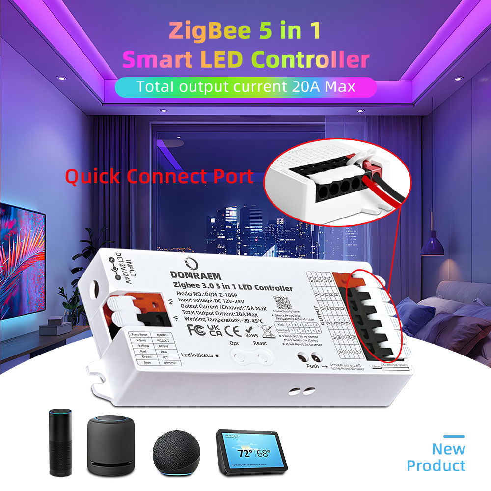DOMRAEM Zigbee 3.0 5 in 1 LED  - Zigbee Coordinator Stick のレビューと価格