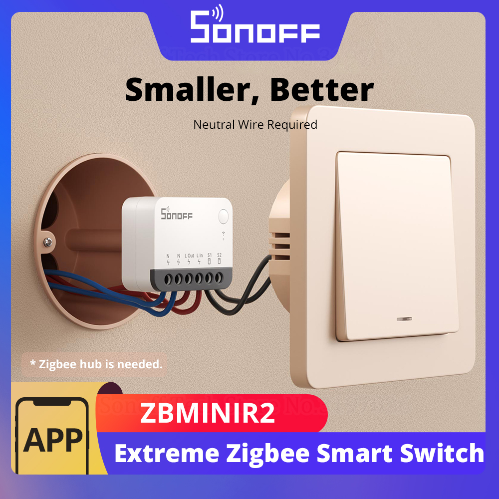 SONOFF ZBMINIR2 Extreme Zigbee - Sonoff Basic Switch のレビューと価格