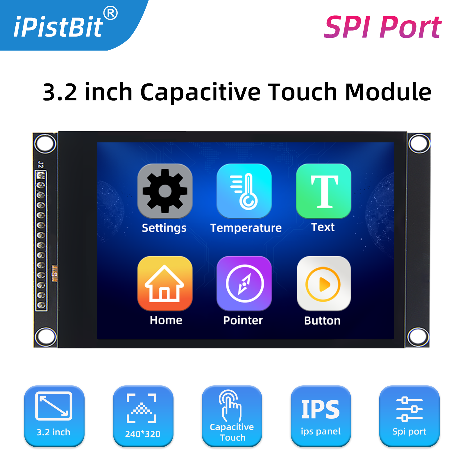 3.2inch SPI TFT LCD Screen Col - Home Automation Arduino のレビューと価格