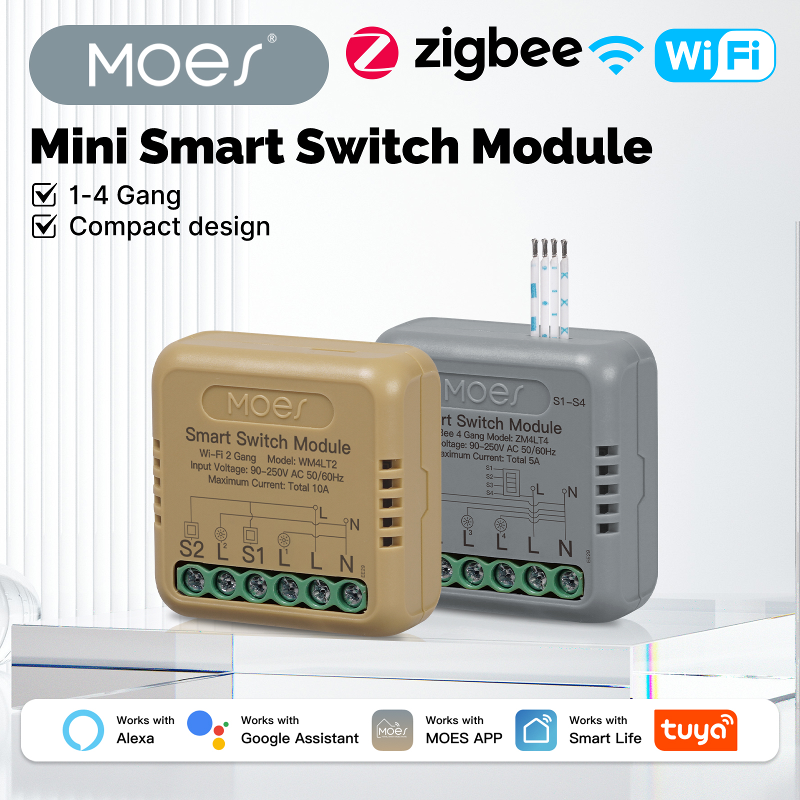 MOES Tuya WiFi Zigbee Mini DIY - Home Automation Diy のレビューと価格