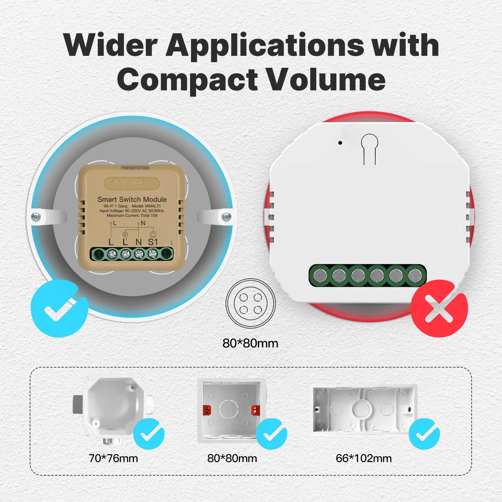 MOES Tuya WiFi Zigbee Mini DIY - Home Automation Diy のレビューと価格