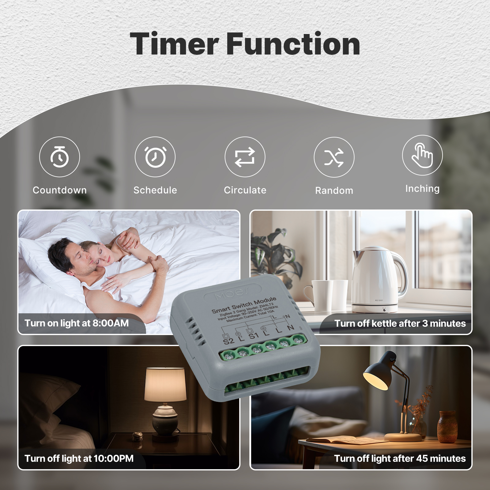 MOES Tuya WiFi Zigbee Mini DIY - Home Automation Diy のレビューと価格